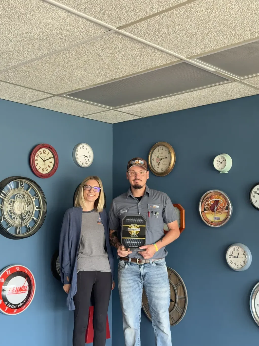 Award recognition